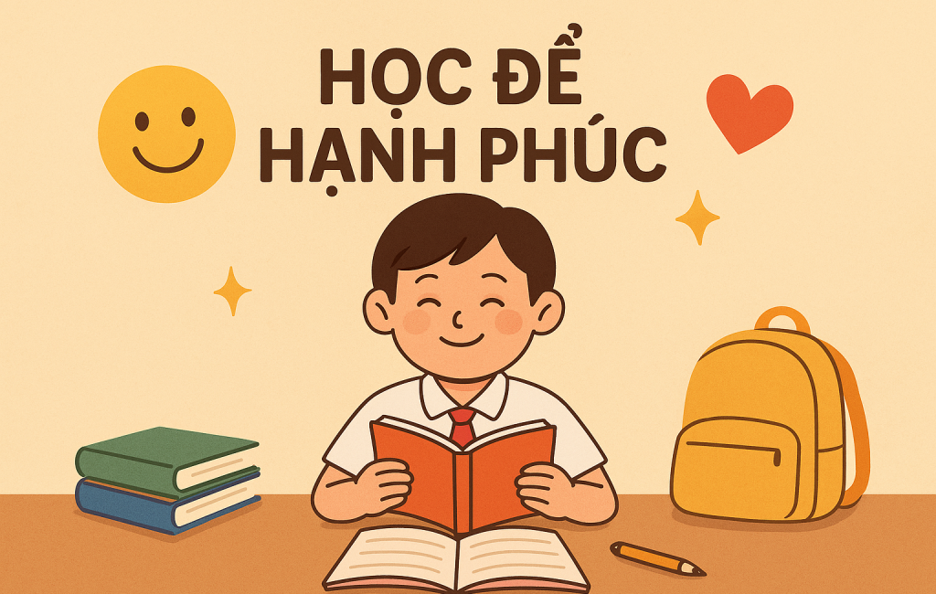 Hãy để việc học là điều hạnh phúc nhất với Trẻ Em